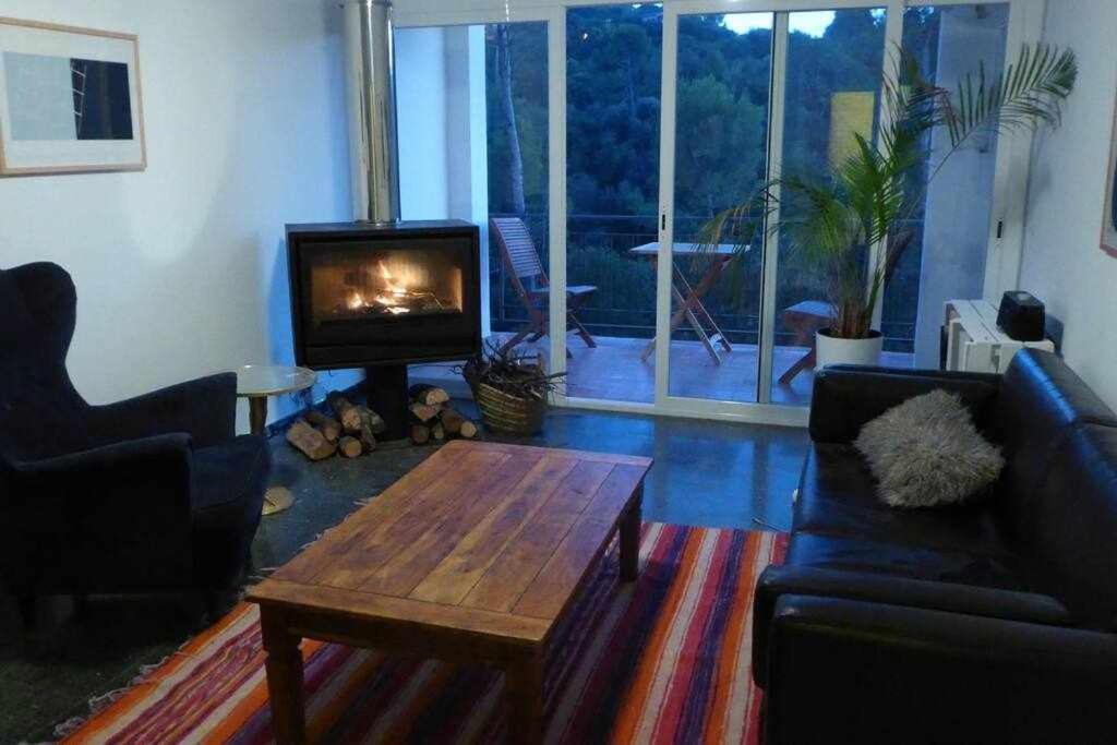 Apartamento con increíbles vistas y terraza en la azotea Girona Exterior foto